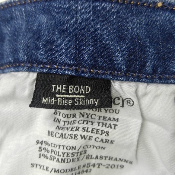 BlankNYC Bond Skinny Jeans 24 Studded Stretch C176 - Picture 6 of 8